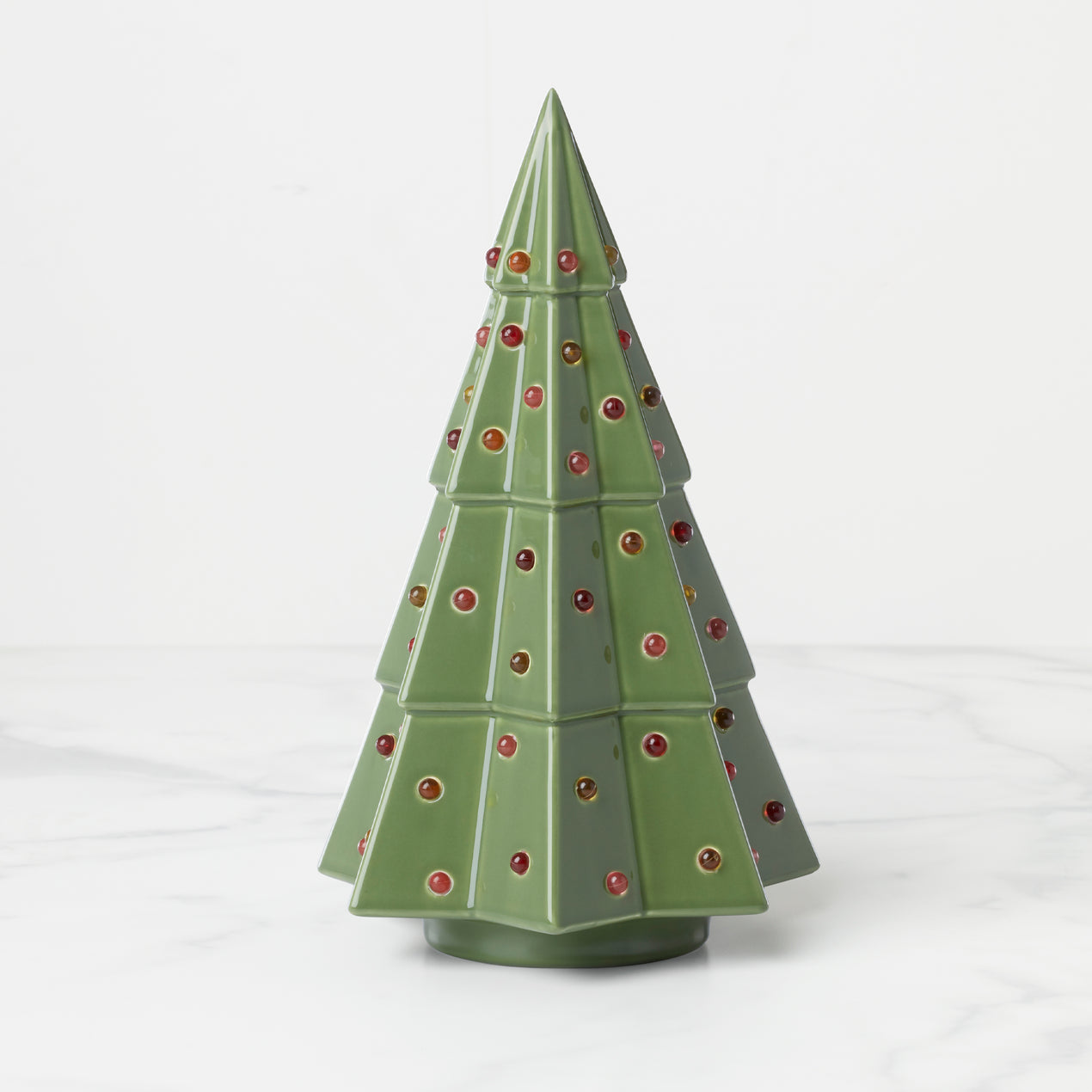 Evergreen Illuminated Large Tree Figurine