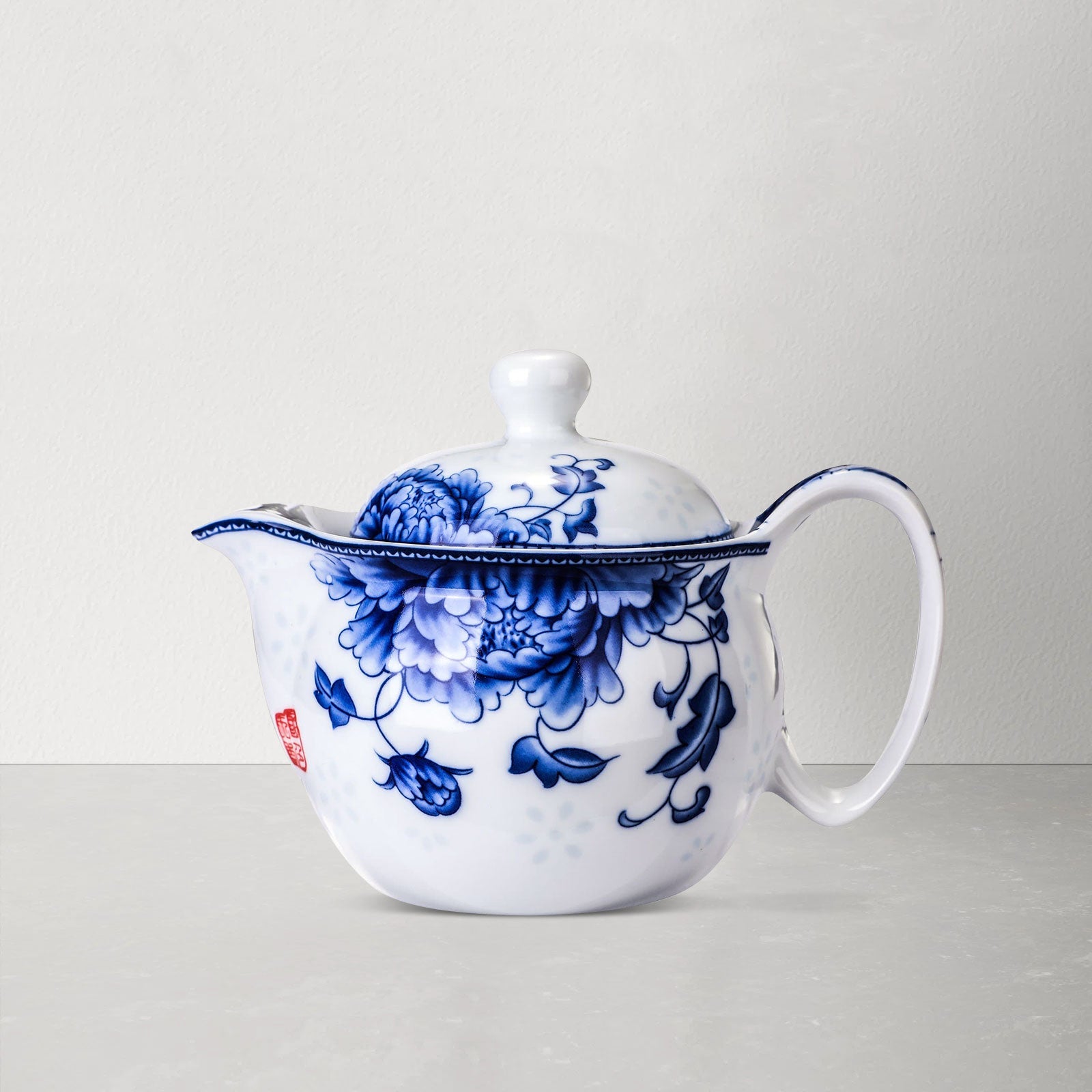 Chinese Blue Flower Porcelain Tea Set