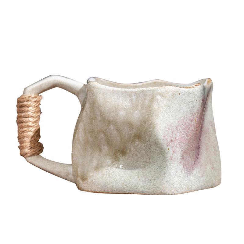 The Crinkle Charm Ceramic Mug