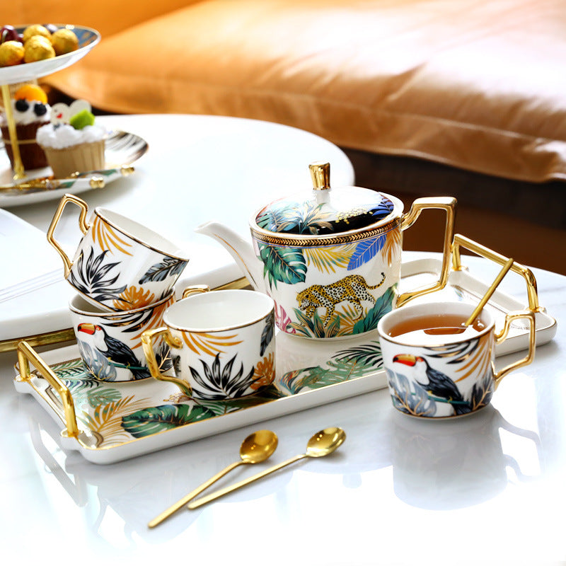 Wild Life Jungle Tea Set