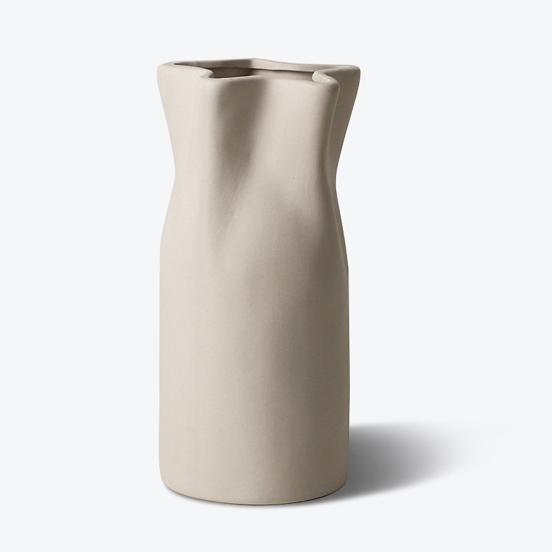 Abstract Solid Color Ceramic Table Vase