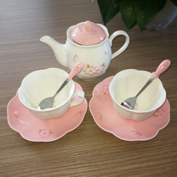 Japanese Sakura Pink Tea Set – Xporcelain