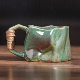 The Crinkle Charm Ceramic Mug