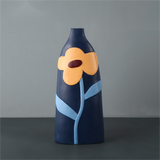 Painting Japanese Style Ceramic Vase