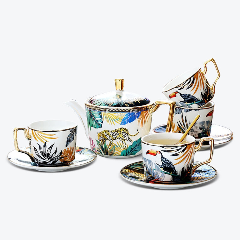 Wild Life Jungle Tea Set