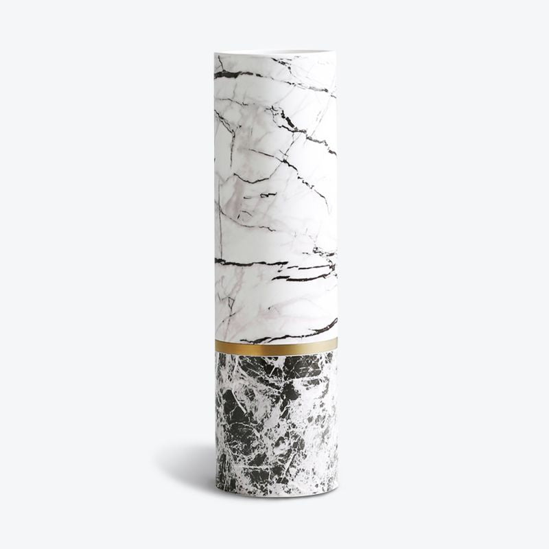 Nordic Marble Pattern Ceramic Vase