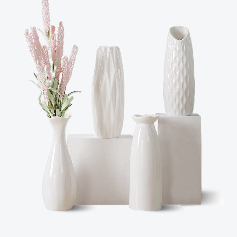 Modern Simple White Ceramic Vase