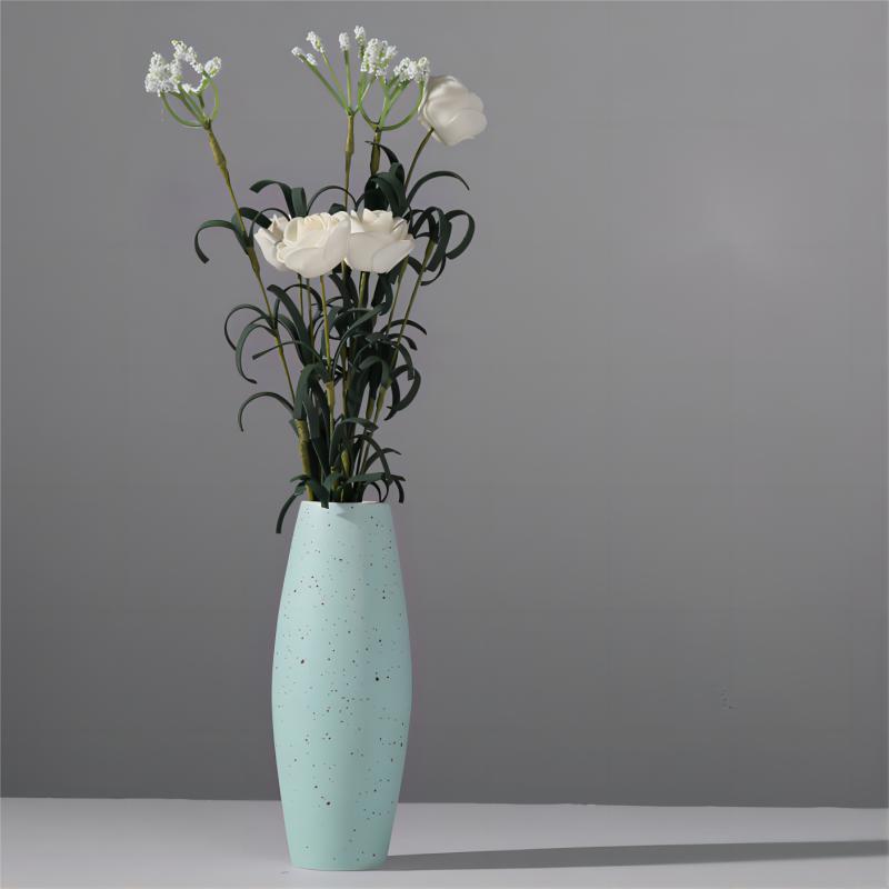 Retro Frosted Matte Ceramic Vase