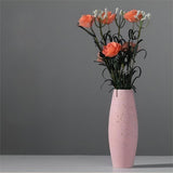 Retro Frosted Matte Ceramic Vase