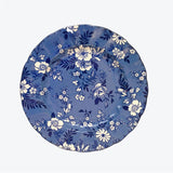Vintage Floral Wave Edge Dinner Plate